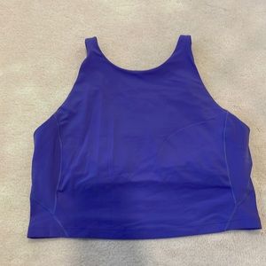 Lululemon Align High-Neck Tank Top Charged Indigo Women’s Size 14 EUC Athleisure